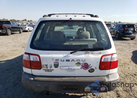 2001 Subaru Forester L from USA, damaged, VIN JF1SF63531H760479